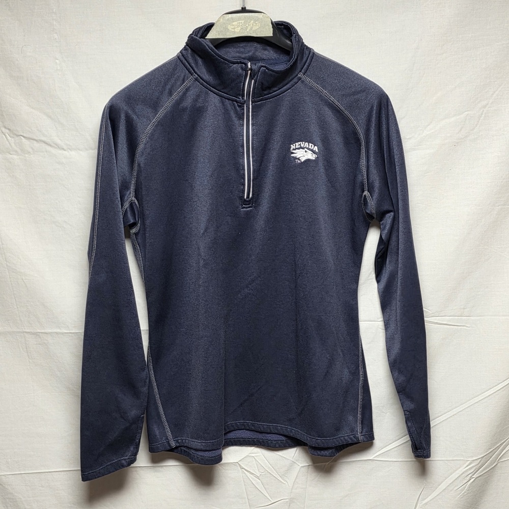 Knights Apparel For Her Nevada Wolfpack Performance Pullover Jacket 1/4 Zip